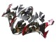 2006-2007 Black Red Gold BACARDI Kawasaki ZX10R Motorcycle Fairings Canada