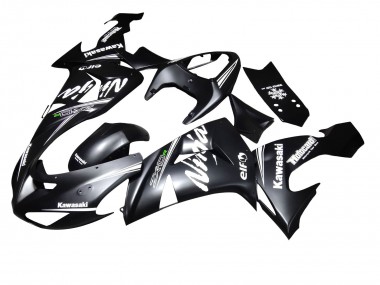 2006-2007 Matte Black Kawasaki ZX10R Motorcycle Fairing Canada