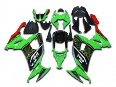 2006-2007 Green Red Black Kawasaki ZX10R Motorcycle Fairings Canada