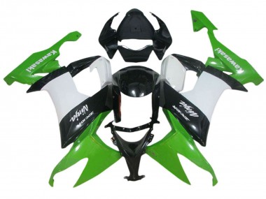 2006-2007 Green White Black Kawasaki ZX10R Motorcycle Fairing Canada