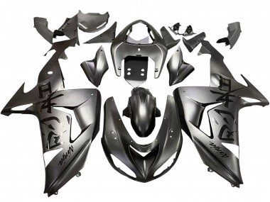 2006-2007 Matte Grey Kawasaki ZX10R Motorcycle Fairings Canada