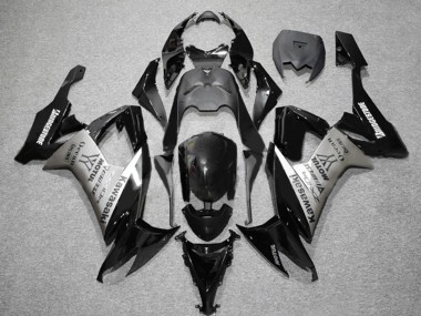 2006-2007 Matte Black Grey Motul Kawasaki ZX10R Motorcycle Fairings Canada