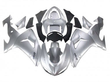 2006-2007 Silver Black Ninja Kawasaki ZX10R Motorcycle Fairings Canada