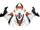 2006-2007 White Orange Black Kawasaki ZX10R Motorcycle Fairings Canada