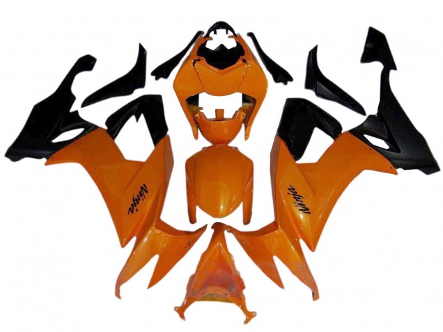 2008-2010 Orange Black Kawasaki ZX10R Motorcycle Fairings Canada