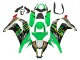 2011-2015 Green Yellow Black White Elf Monster Kawasaki ZX10R Motorcycle Fairings Canada
