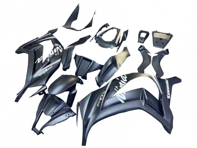 2011-2015 Matte Grey White Green Kawasaki ZX10R Motorcycle Fairings Canada