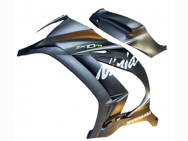 2011-2015 Matte Grey White Green Kawasaki ZX10R Motorcycle Fairings Canada