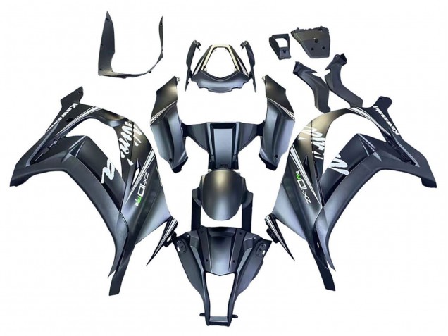 2011-2015 Matte Grey White Green Kawasaki ZX10R Motorcycle Fairings Canada