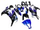2011-2015 Blue White Glossy Black Kawasaki ZX10R Motorcycle Fairings Canada