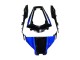2011-2015 Blue White Glossy Black Kawasaki ZX10R Motorcycle Fairings Canada