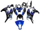 2011-2015 Blue White Glossy Black Kawasaki ZX10R Motorcycle Fairings Canada