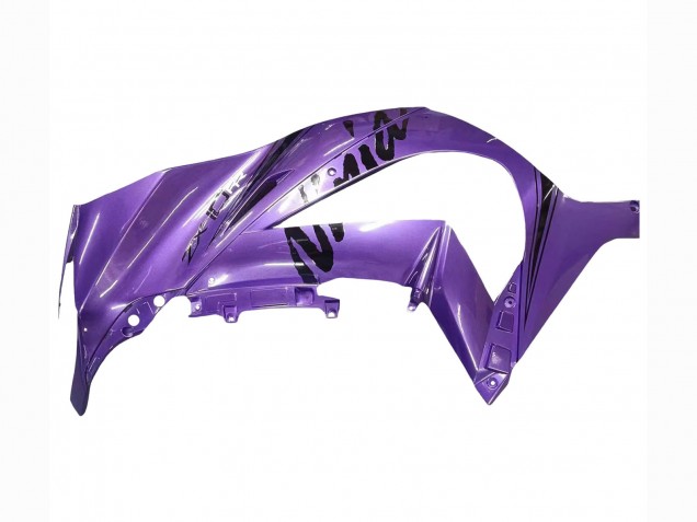2011-2015 Purple Matte Black Kawasaki ZX10R Motorcycle Fairing Canada