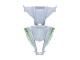 2011-2015 White Green Stripe Black Ninja Kawasaki ZX10R Motorcycle Fairings Canada