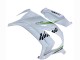 2011-2015 White Green Stripe Black Ninja Kawasaki ZX10R Motorcycle Fairings Canada