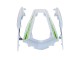 2011-2015 White Green Stripe Black Ninja Kawasaki ZX10R Motorcycle Fairings Canada