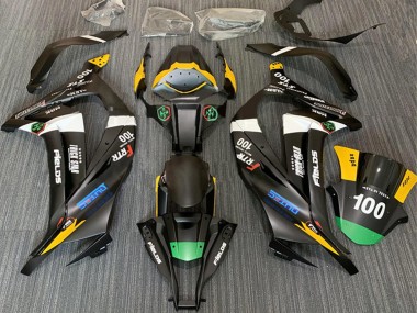 2011-2015 Matte Black White Yellow Green Elf Trick Star Frtr 100 Kawasaki ZX10R Motorcycle Fairings Canada