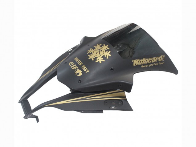2011-2015 Matte Black Gold Snow Elf Kawasaki ZX10R Motorcycle Fairings Canada