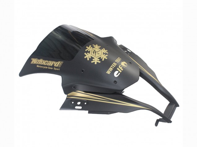 2011-2015 Matte Black Gold Snow Elf Kawasaki ZX10R Motorcycle Fairings Canada