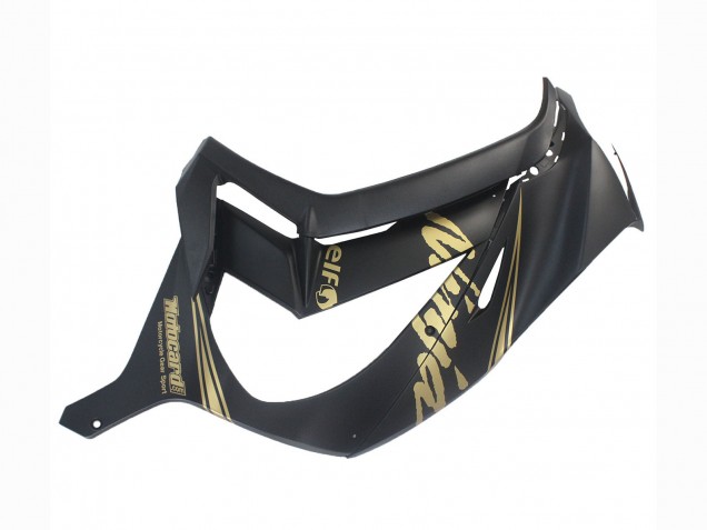2011-2015 Matte Black Gold Snow Elf Kawasaki ZX10R Motorcycle Fairings Canada