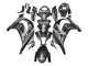 2011-2015 Matte Black Green Elf Kawasaki ZX10R Motorcycle Fairings Canada