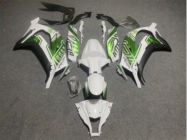 2011-2015 White Green Matte Black Kawasaki ZX10R Motorcycle Fairings Canada