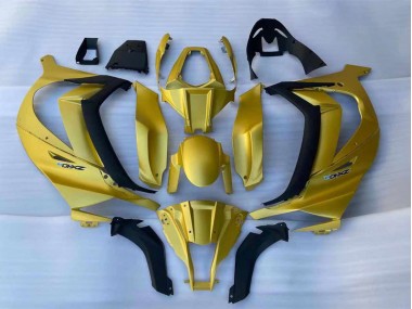 2011-2015 Gold Black Kawasaki ZX10R Motorcycle Fairings Canada