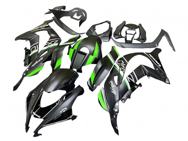 2016-2020 Matte Black Green White Ninja Kawasaki ZX10R Motorcycle Fairings Canada