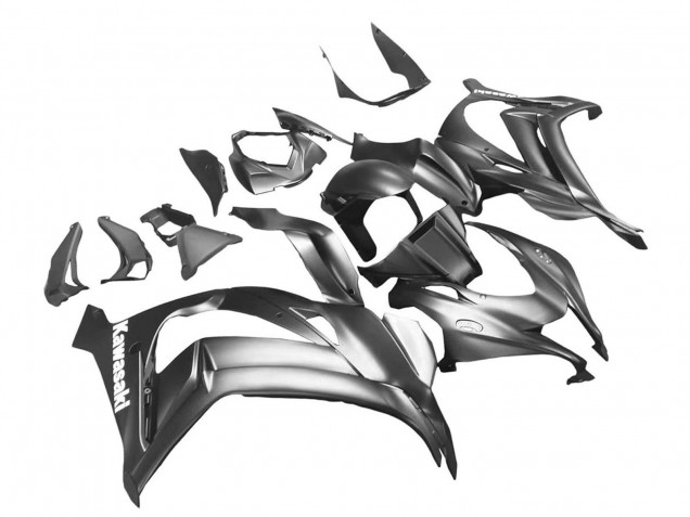 2016-2020 Matte Grey Kawasaki ZX10R Motorcycle Fairings Canada