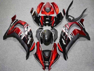 2016-2020 Red Glossy Black White Kawasaki ZX10R Motorcycle Fairing Canada