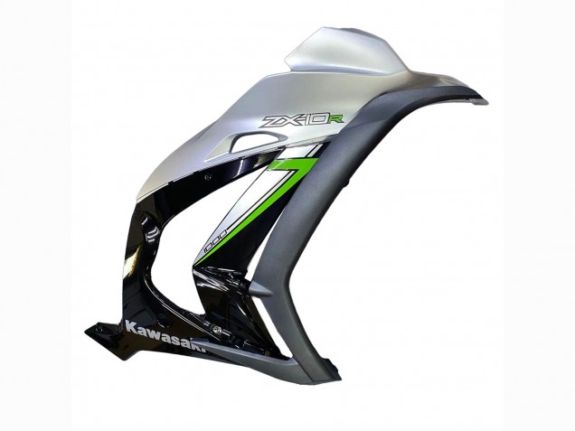 2016-2020 Silver Green Black Kawasaki ZX10R Motorcycle Fairing Canada