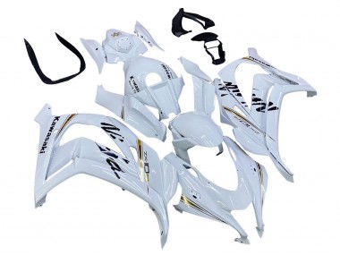 2016-2020 White Gold Black Kawasaki ZX10R Motorcycle Fairings Canada