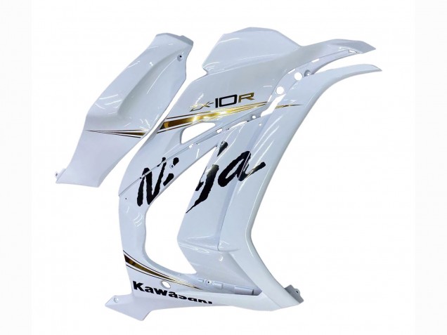 2016-2020 White Gold Black Kawasaki ZX10R Motorcycle Fairings Canada