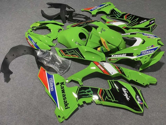 2021-2025 Green White Blue Black Red Showr Elf Mouldings Monster Kawasaki ZX10R Motorcycle Fairings Canada