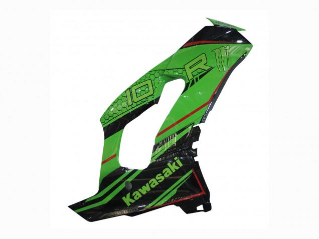 2021-2026 Green Glossy Black Kawasaki ZX10R Motorcycle Fairings Canada
