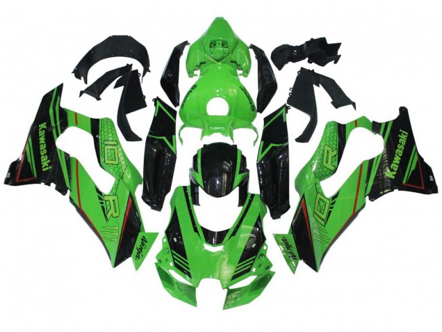 2021-2026 Green Glossy Black Kawasaki ZX10R Motorcycle Fairings Canada