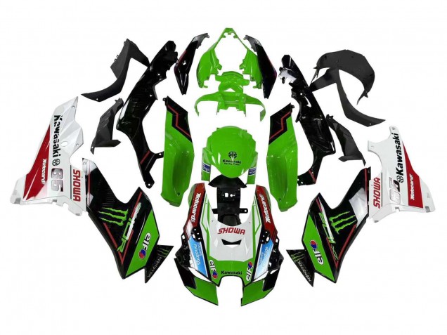 2021-2026 Green Black White Red Blue Showr Elf Monster Kawasaki ZX10R Motorcycle Fairings Canada
