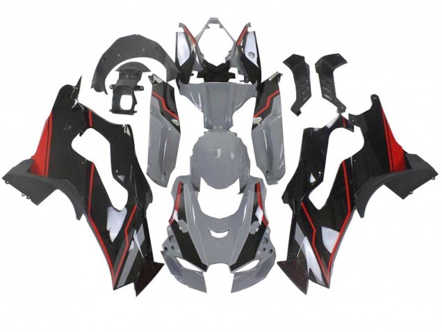 2021-2026 Grey Black Red Kawasaki ZX10R Motorcycle Fairings Canada