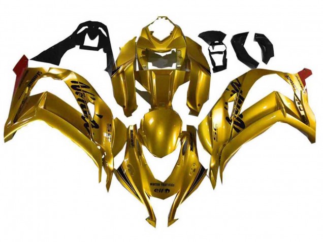 2021-2026 Gold Black Kawasaki ZX10R Motorcycle Fairings Canada