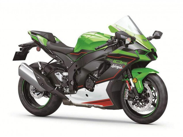 2021-2026 Green Black White Red Ninja Kawasaki ZX10R Motorcycle Fairings Canada