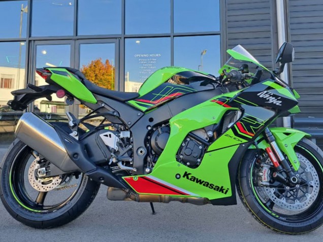 2021-2026 Green Black Red Kawasaki ZX10R Motorcycle Fairings Canada