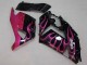 2006-2011 Glossy Black Red Pink Flame Kawasaki ZX14R ZZR1400 Motorcycle Fairings Canada