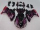 2006-2011 Glossy Black Red Pink Flame Kawasaki ZX14R ZZR1400 Motorcycle Fairings Canada
