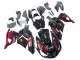 2006-2011 Glossy Black Red Flame Kawasaki ZX14R ZZR1400 Motorcycle Fairing Kits Canada