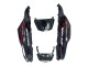 2006-2011 Glossy Black Red Flame Kawasaki ZX14R ZZR1400 Motorcycle Fairing Kits Canada