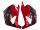 2006-2011 Glossy Black Red Flame Kawasaki ZX14R ZZR1400 Motorcycle Fairing Kits Canada