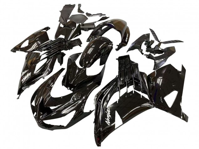 2012-2024 Glossy Black Matte Black White Ninja Kawasaki ZX14R ZZR1400 Motorcycle Fairings Canada