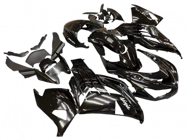 2012-2024 Glossy Black Matte Black White Ninja Kawasaki ZX14R ZZR1400 Motorcycle Fairings Canada