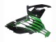 2012-2024 Green Glossy Black Stripe Kawasaki ZX14R ZZR1400 Motorcycle Fairings Canada