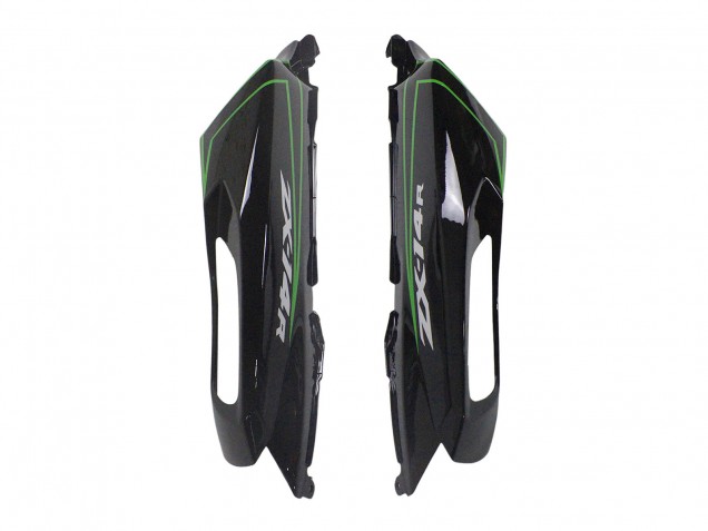 2012-2024 Green Glossy Black Stripe Kawasaki ZX14R ZZR1400 Motorcycle Fairings Canada